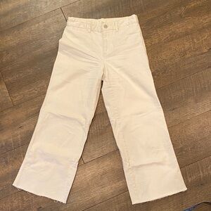 GAP wide leg crop trousers